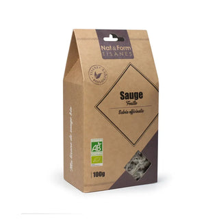 Nat & Form Tisane Sauge Feuille Bio 100g