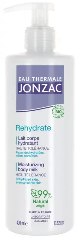 Eau Thermale Jonzac Rehydrate Lait Hydratant Peaux Sensibles 400 ml