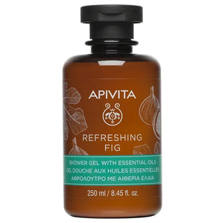 Apivita Refreshing Fig Gel Douche aux Huiles Essentielles 250ml