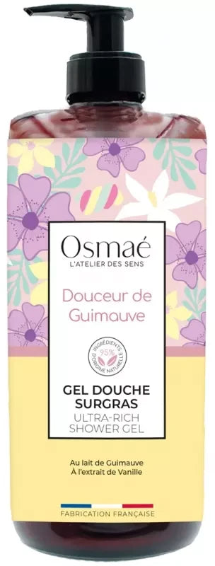 Osmae Gel Douche Douceur Guimauve Flacon Pompe 1 l