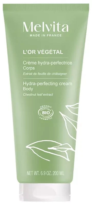 Melvita L'Or Végétal Crème Hydra-Perfectrice Corps Peaux Sèches Bio 200 ml