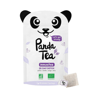 Panda Tea Thé immunitea - Menthe, Organge et Citron - 28 jours