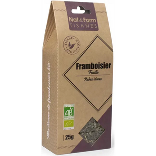 Nat&Form Tisanes Framboisier Bio 25 g