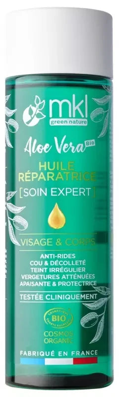 Mkl Green Nature Huile Corps Aloe Vera 200 ml Bio