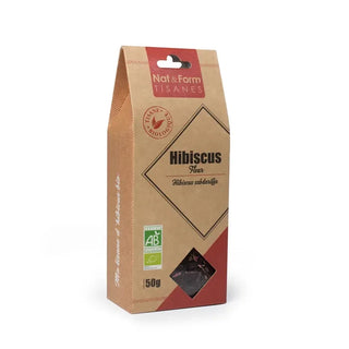 Nat & Form Tisane Hibiscus Fleur Bio 50g