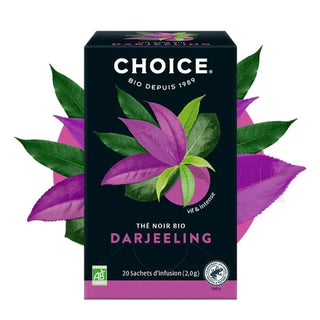 CHOICE Thé Noir Darjeeling Bio - 20 Sachets