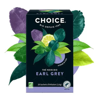CHOICE Thé Noir Earl Grey Bio - 20 Sachets
