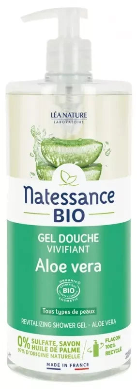 Natessance Gel Douche Vivifiant Aloe Vera
