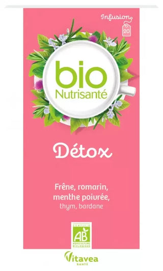 Vitavea Infusion Détox Bio 20 sachets